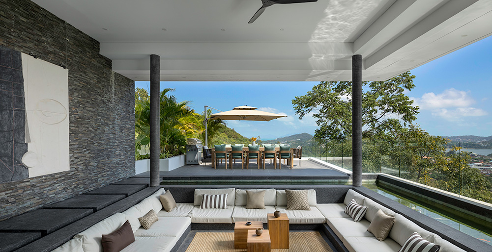 Golden Lotus - Villa Vie - Relaxing sunken sala